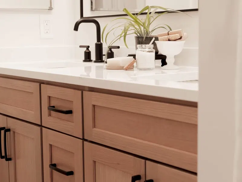 Bathroom plumbing fixture area during remodel or repair work for Plumbing Services in El Mirage,