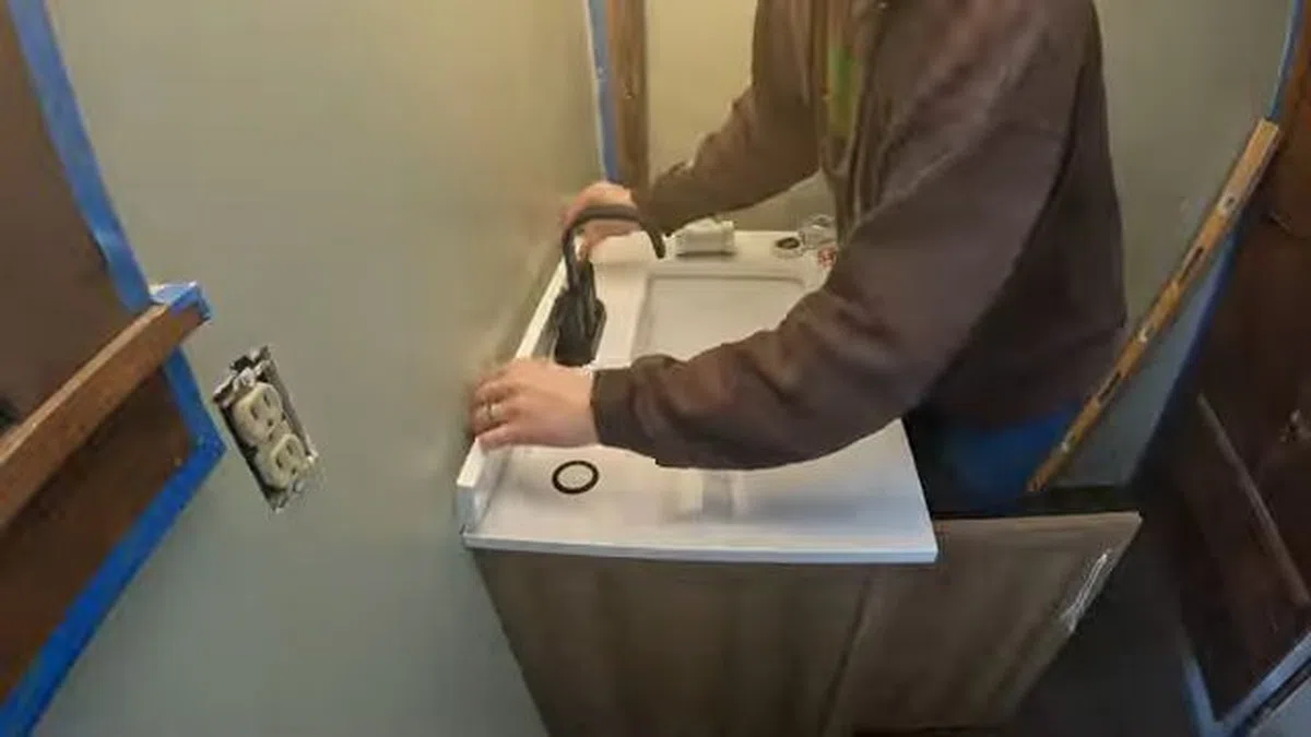 Bathroom shower or bathtub fixture area during installation or remodel work for Shower & Bathtub Installation in Goodyear