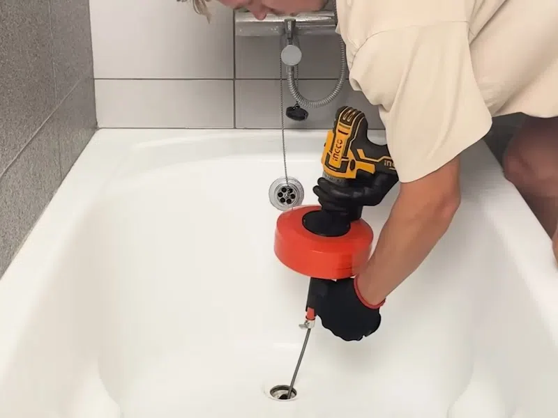 Close-up of a plumbing repair tool or fitting being used on pipe or fixture work for Plumbing Services in Avondale,