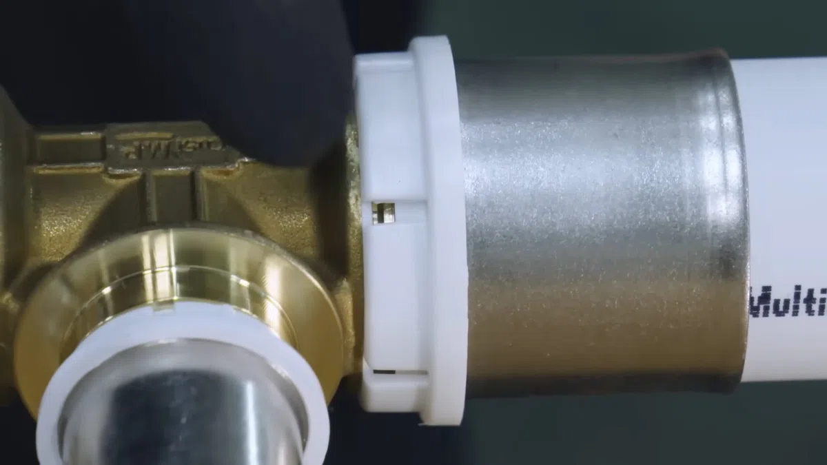 Close-up of a plumbing repair tool or fitting being used on pipe or fixture work for Plumbing Services in Youngtown,