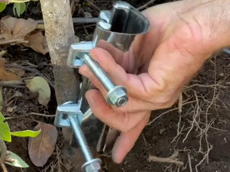 Exposed water line connection being repaired near an outdoor or utility access point for Water Line Repair & Replacement in Goodyear