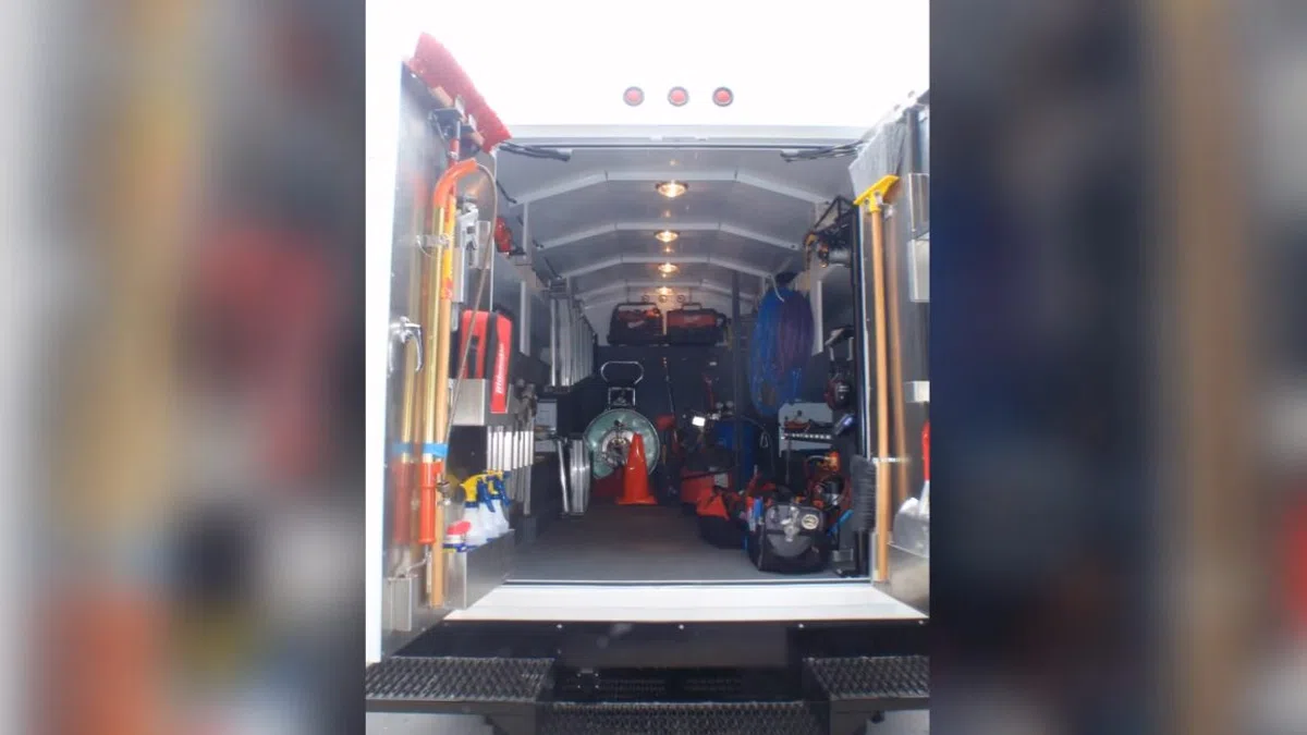 Open plumbing service truck with tools ready for emergency dispatch for Repiping & Whole-Home Pipe Replacement in Goodyear