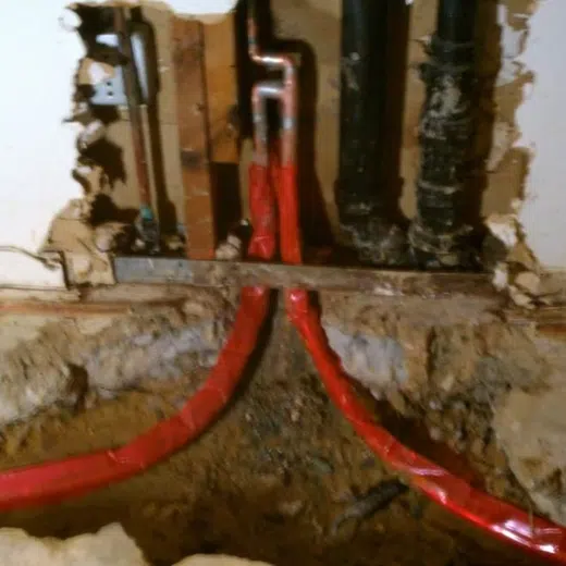 Tank water heater connections, valve fittings, and service components for Plumbing Services in Goodyear