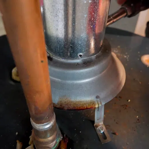 Tank water heater connections, valve fittings, and service components for Plumbing Service Areas in the West Valley showing tank water heater connections valve fittings components thumbnail pipe