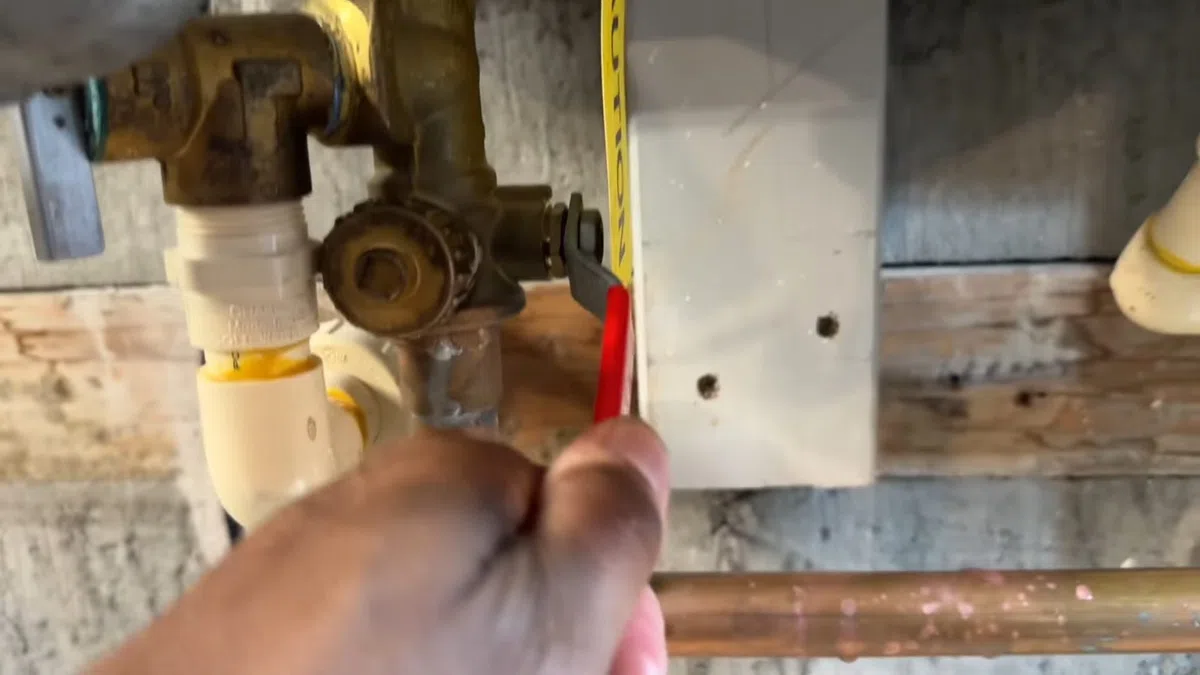 Tankless water heater connections and descaling service equipment for Water Heater Installation & Replacement in Goodyear