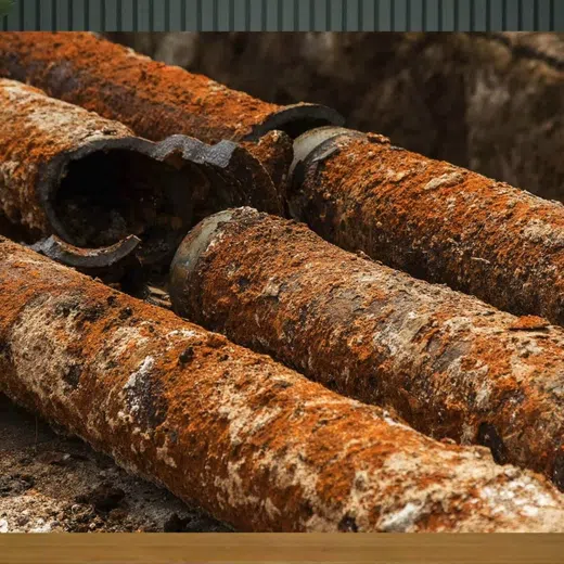 Trenchless sewer repair equipment and exposed sewer lateral access for Plumbing Services in Goodyear showing trenchless sewer repair equipment exposed lateral access thumbnail inspection