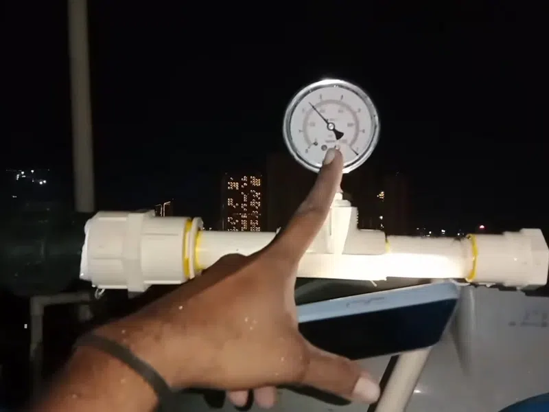 Whole-home water softener with control valve, brine tank, and plumbing connections for Plumbing Services in Litchfield Park,